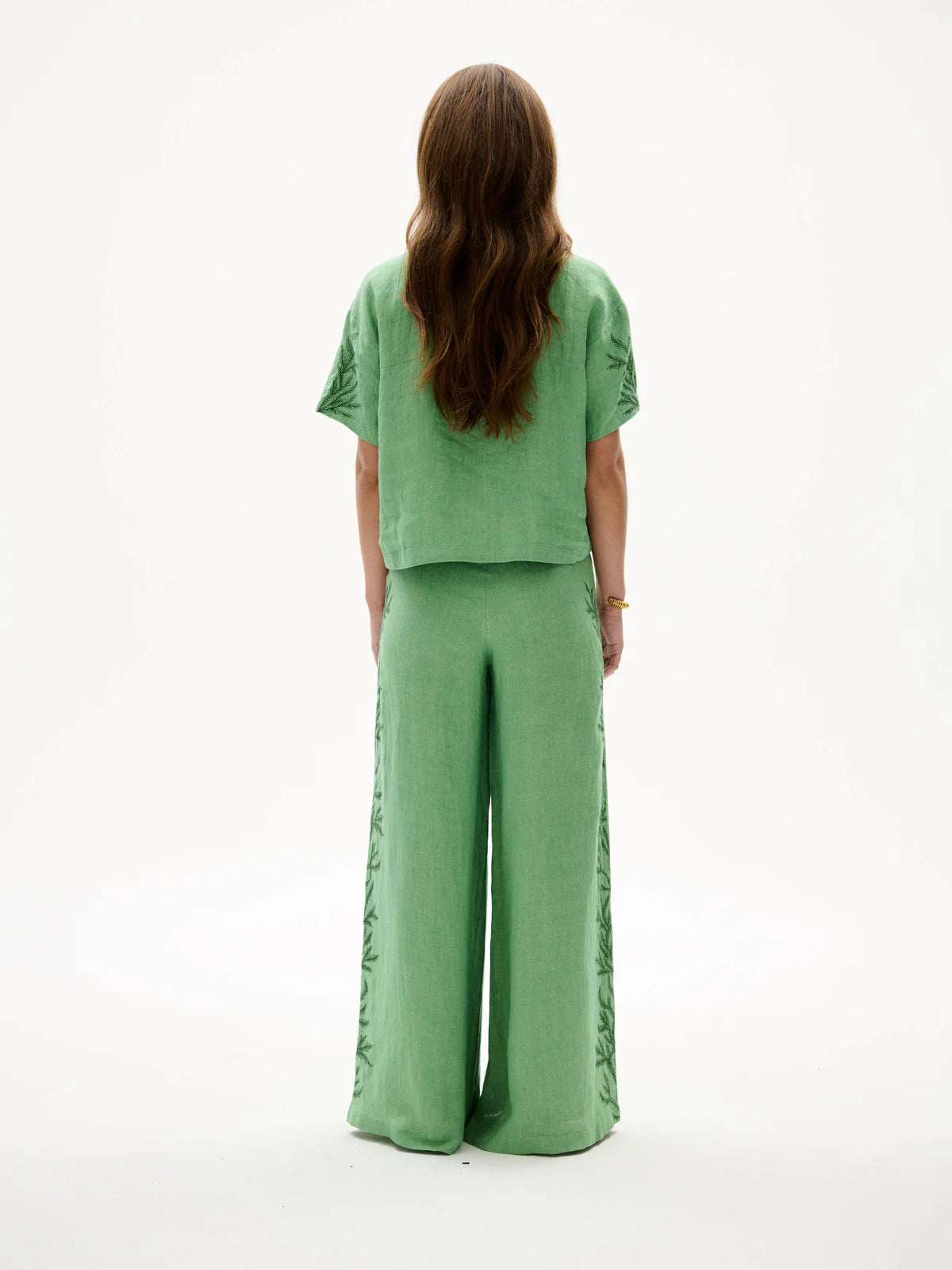 Carolina K Kimono Shirt in Mint