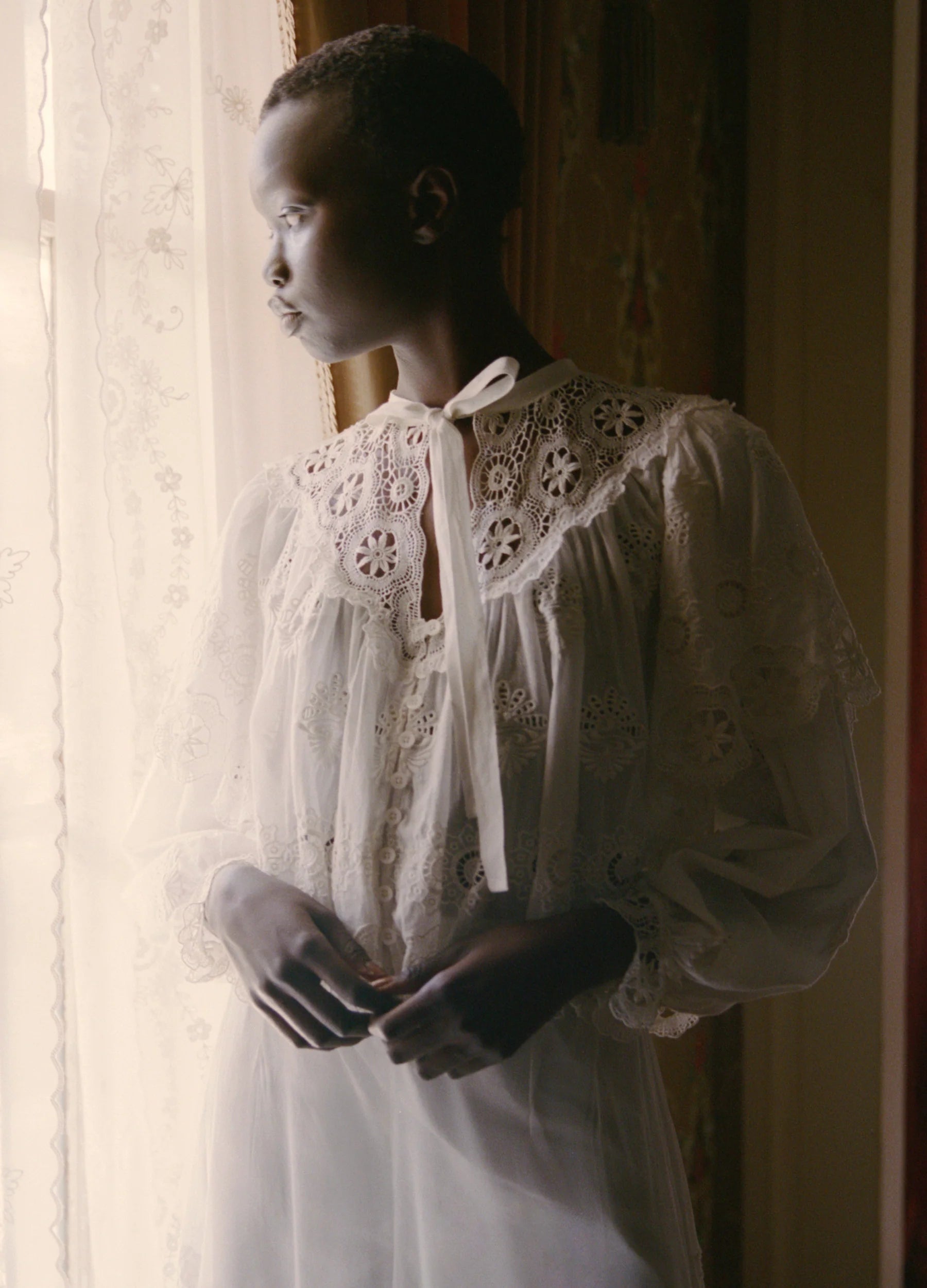 Sea New York Sofia Embroidery Long-Sleeve Top