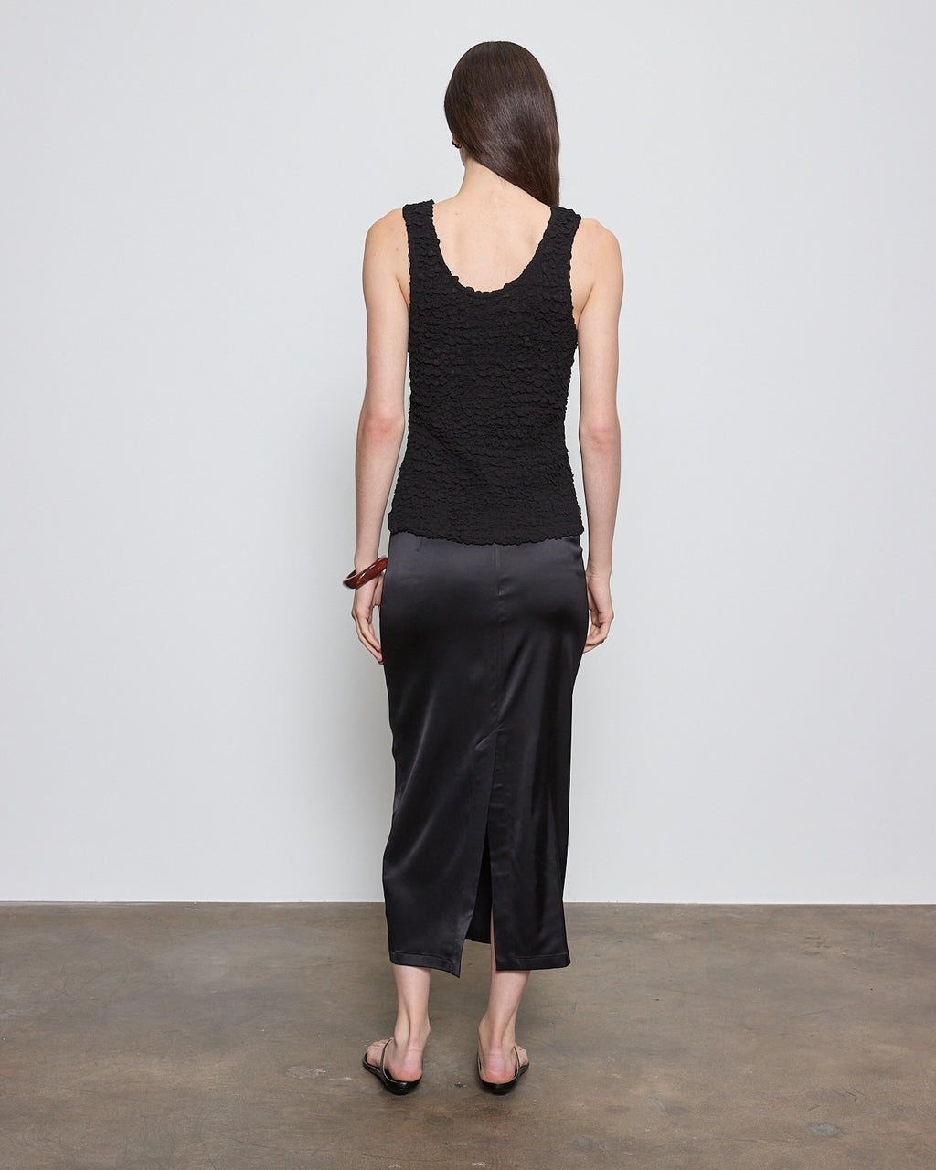 Enza Costa Dimension Tank in Black