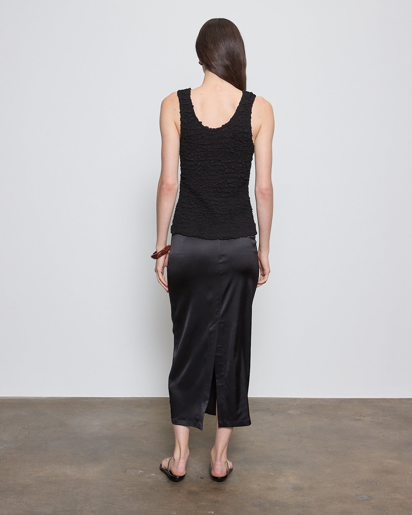 Enza Costa Dimension Tank in Black