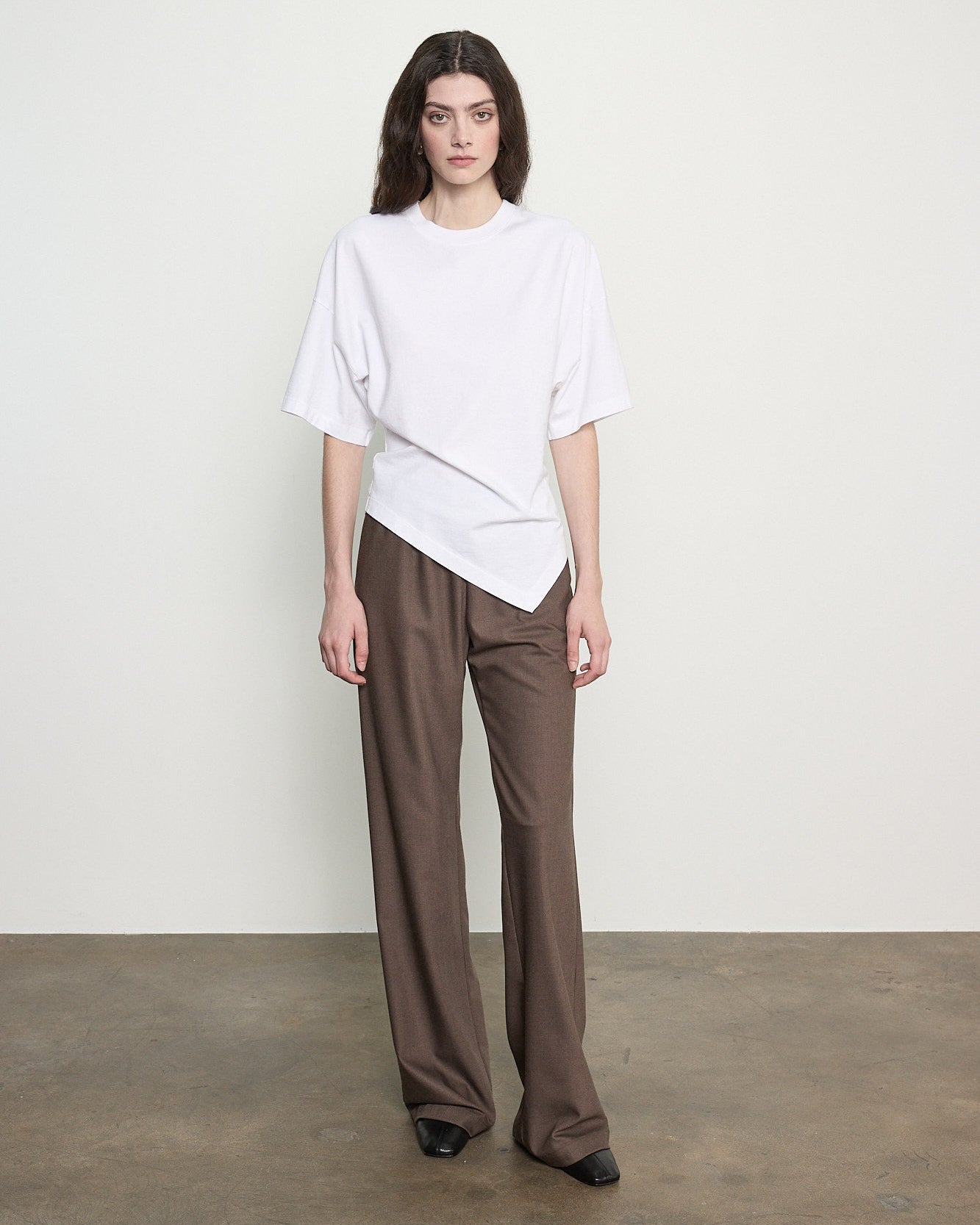 Enza Costa Sutiing Everywhere Pant in Brown Heather