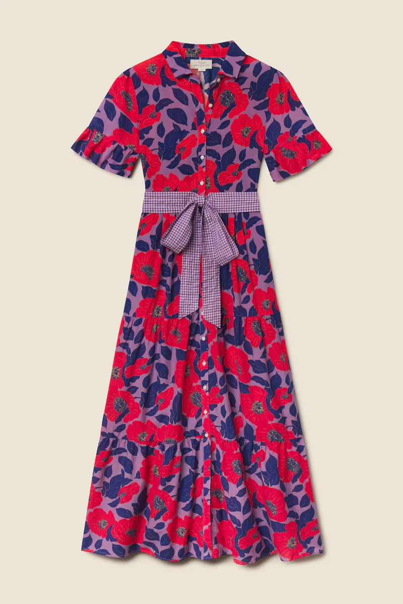 Trovata Martine Dress in Poinciana Floral