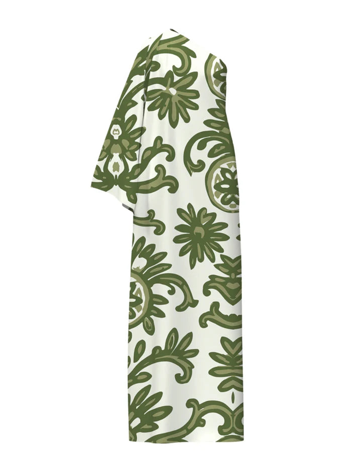 DIARRABLU Satu Dress in Elia Olive