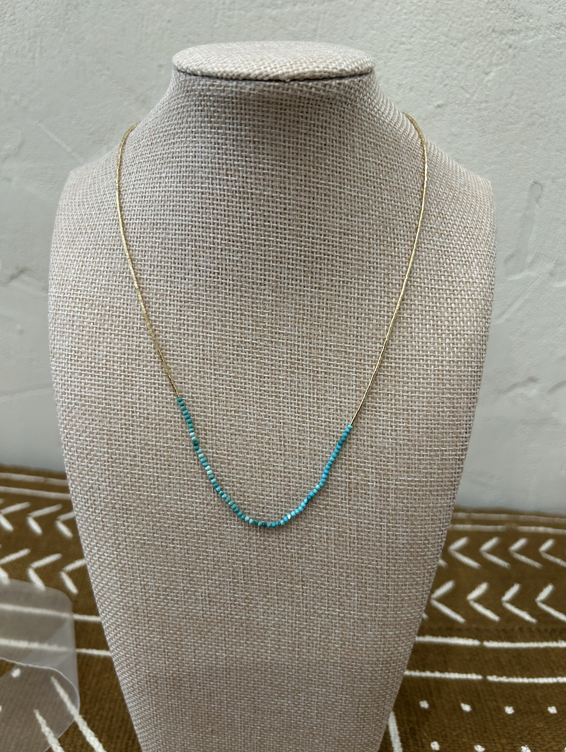 ILD Turquoise Half Storm Necklace