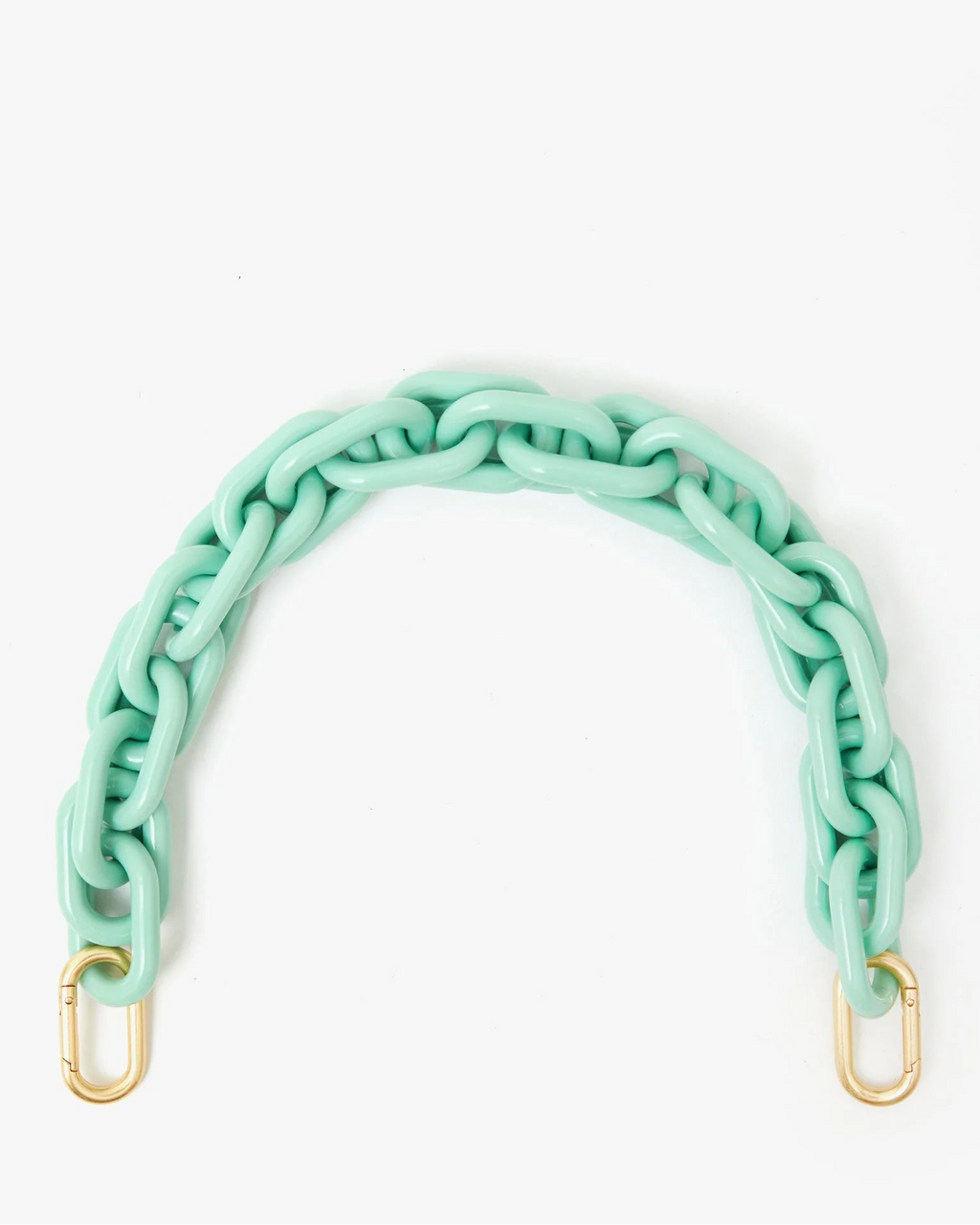 Clare V. Shortie Strap Resin in Mist