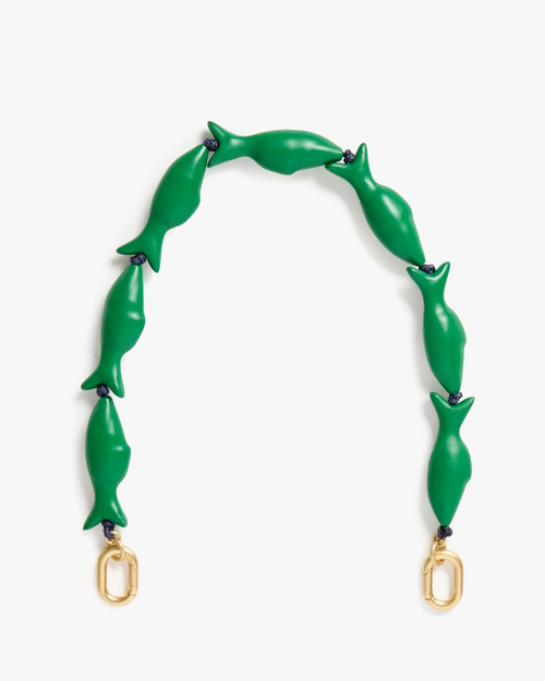 Clare V. Shortie Strap Sardine in Emerald