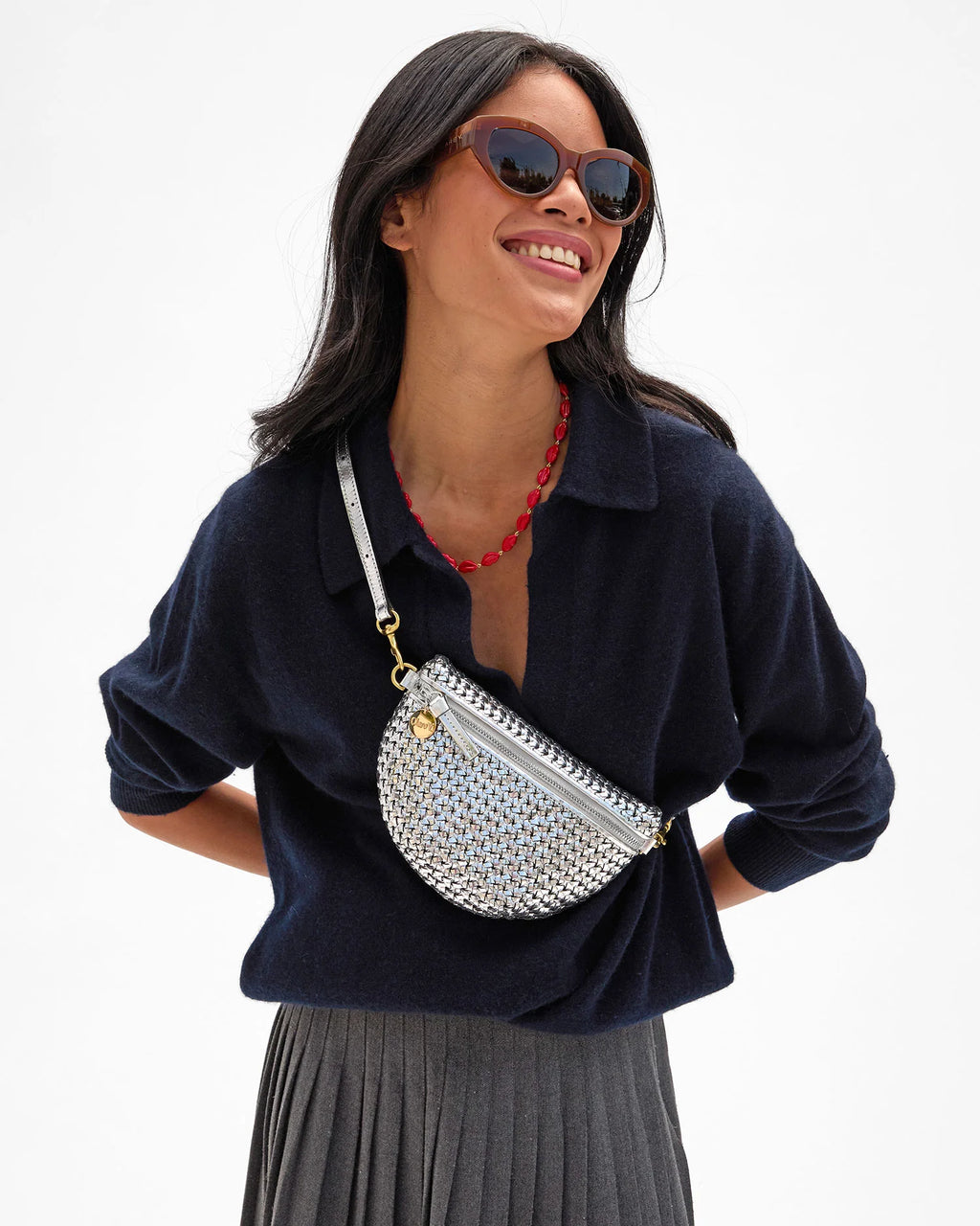 Clare V. Sophia Sunglasses in Chocolate