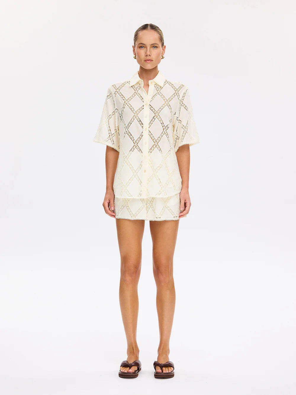 Kivari Izzy Shirt in Cream