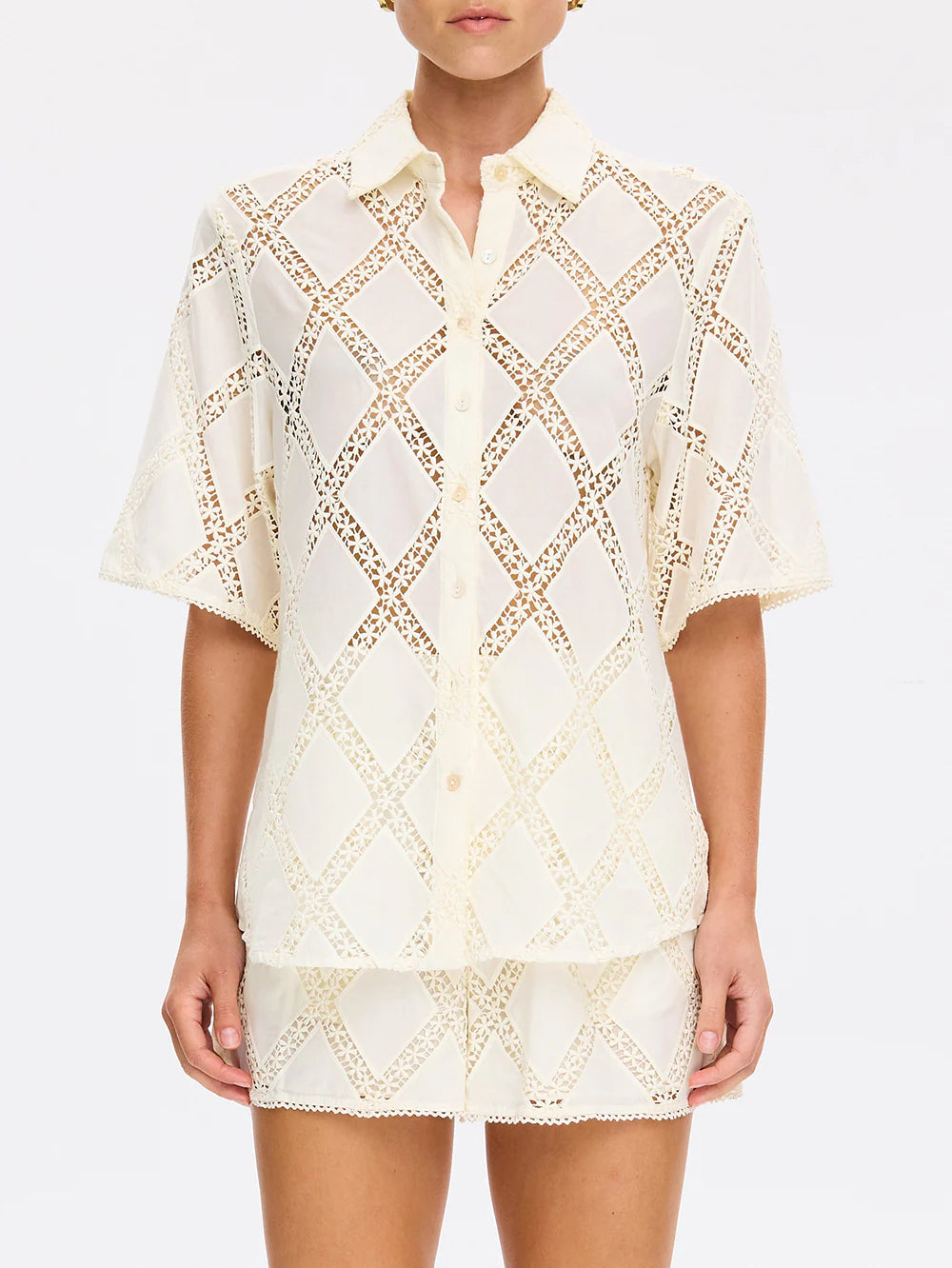 Kivari Izzy Shirt in Cream