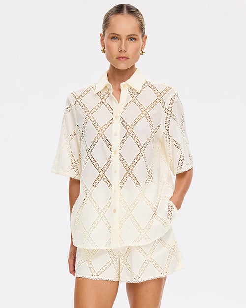 Kivari Izzy Shirt in Cream