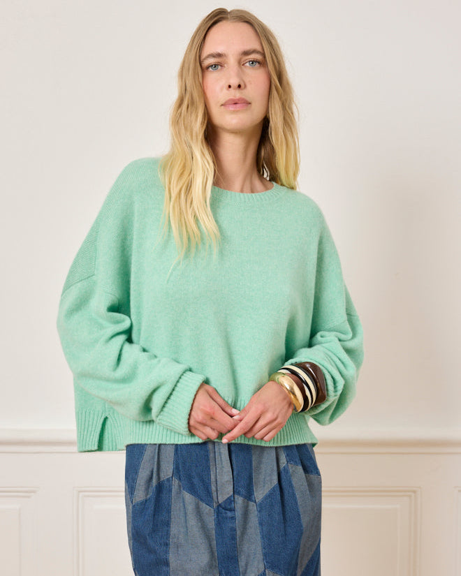 NOTSHY Tayra Jumper Oversize in Herbier
