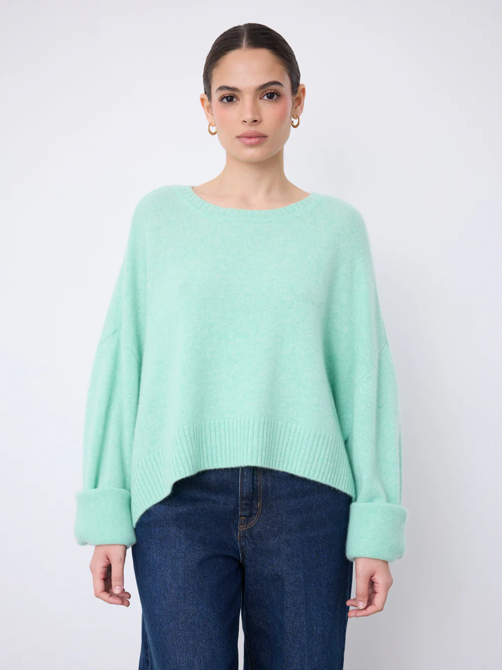 NOTSHY Tayra Jumper Oversize in Herbier