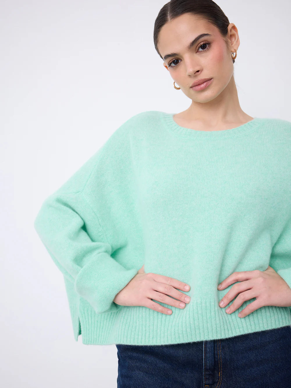 NOTSHY Tayra Jumper Oversize in Herbier