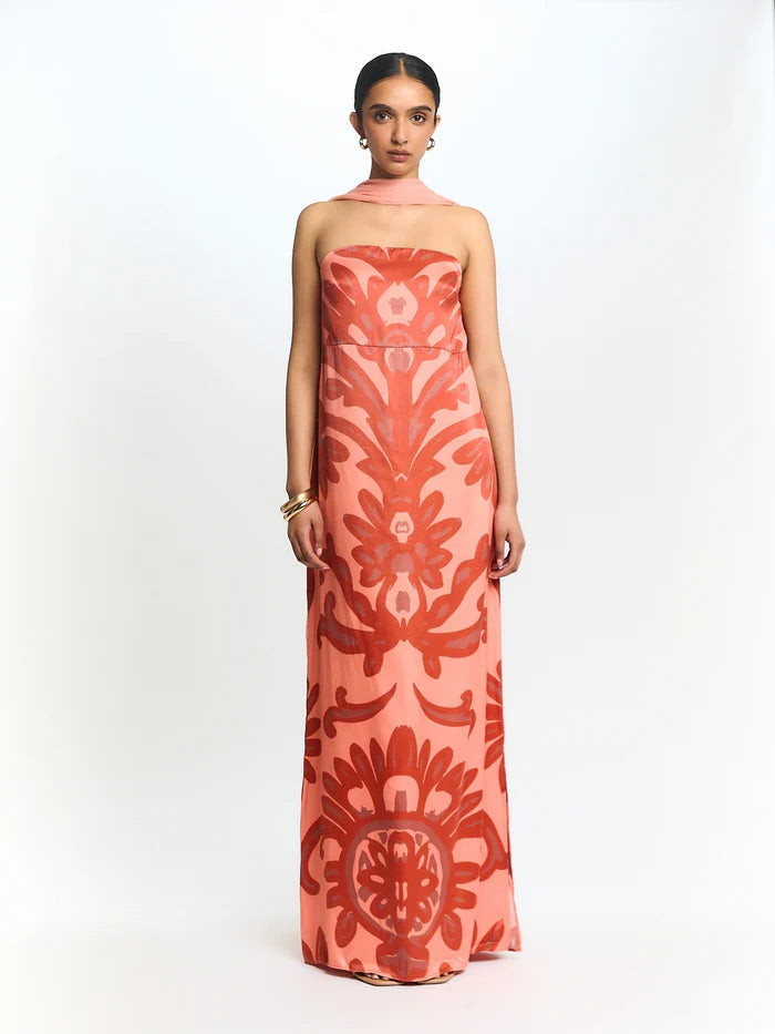 DIARRABLU Tubi Dress in Elia Rose