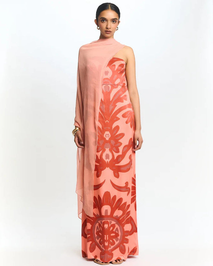 DIARRABLU Tubi Dress in Elia Rose