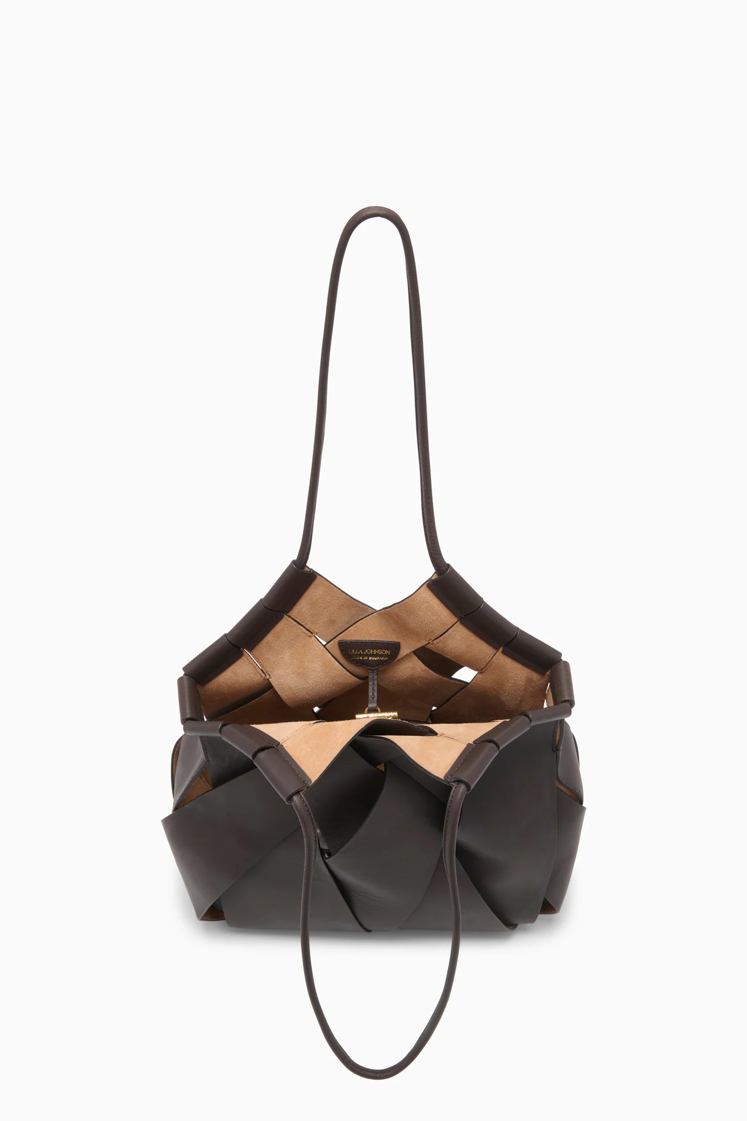 Ulla Johnson Charlotte Shoulder Bag in Noir
