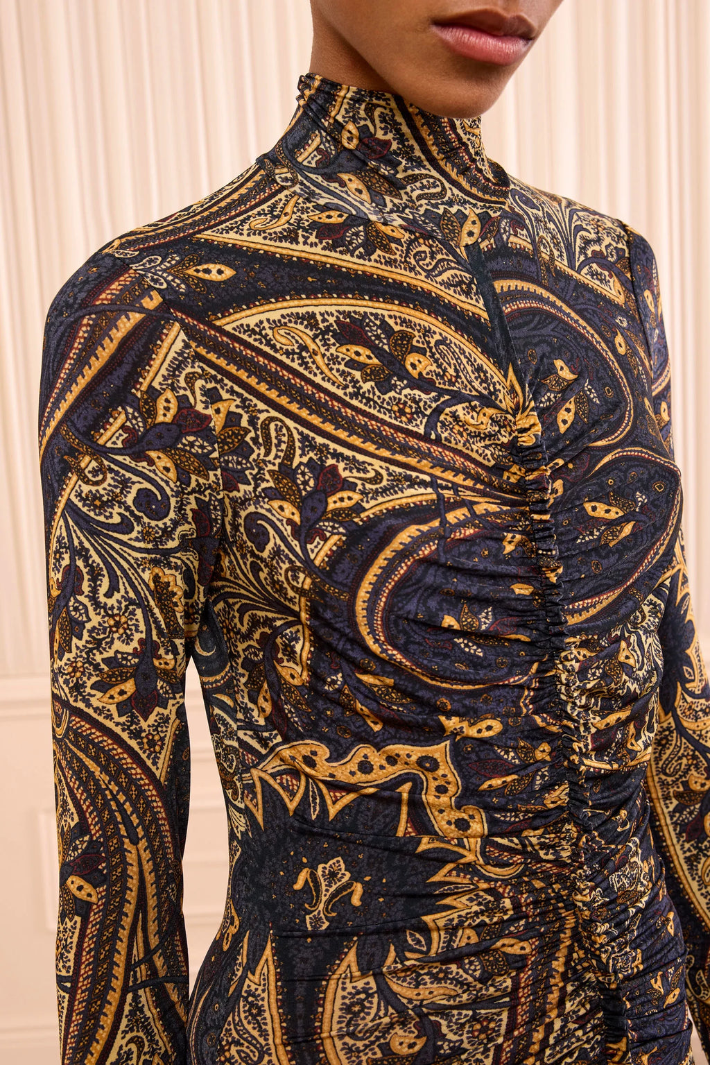 Ulla Johnson Ida Jersey Dress in Twilight Paisley