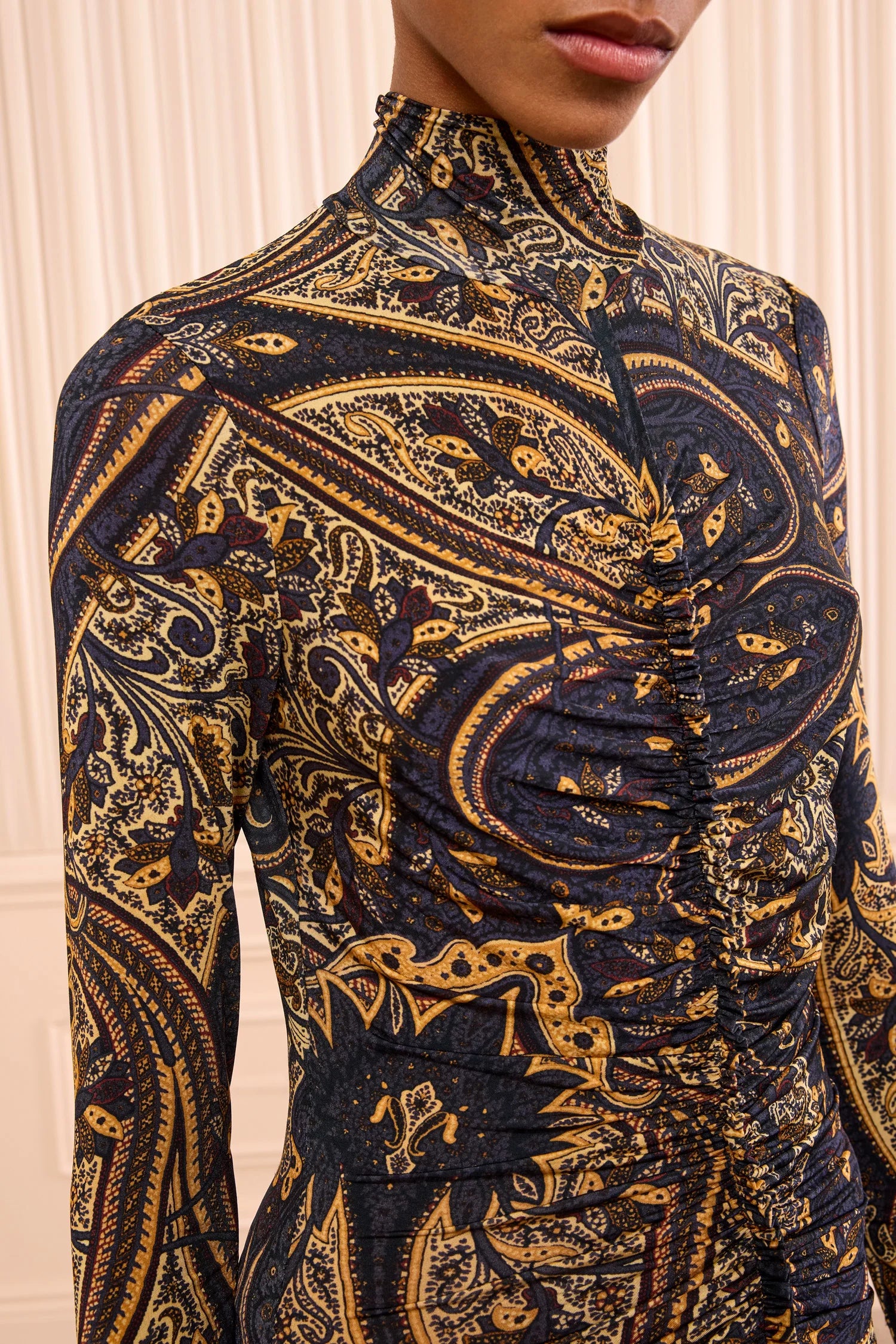 Ulla Johnson Ida Jersey Dress in Twilight Paisley