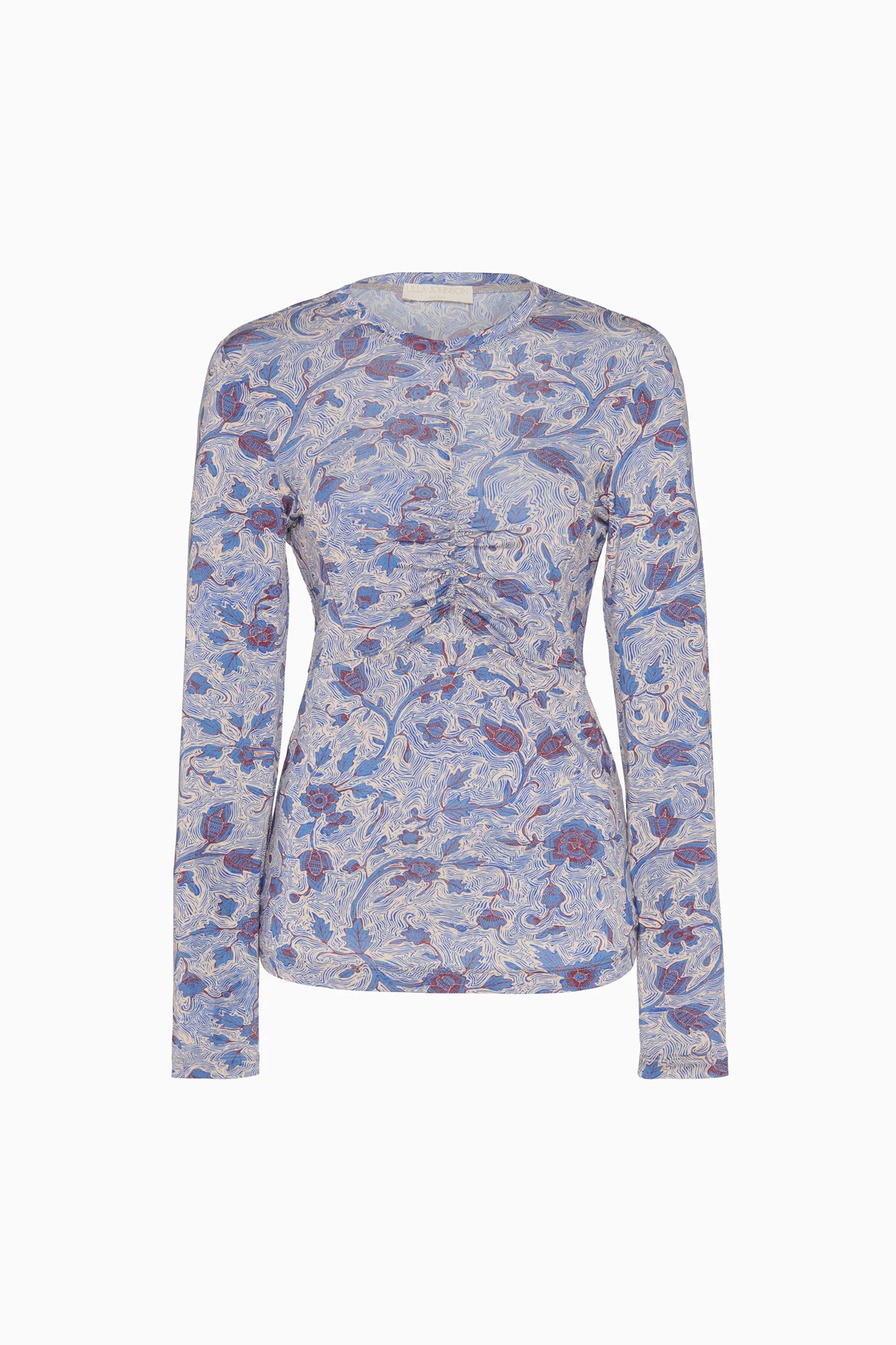 Ulla Johnson Neri Jersey Top in Gardenia