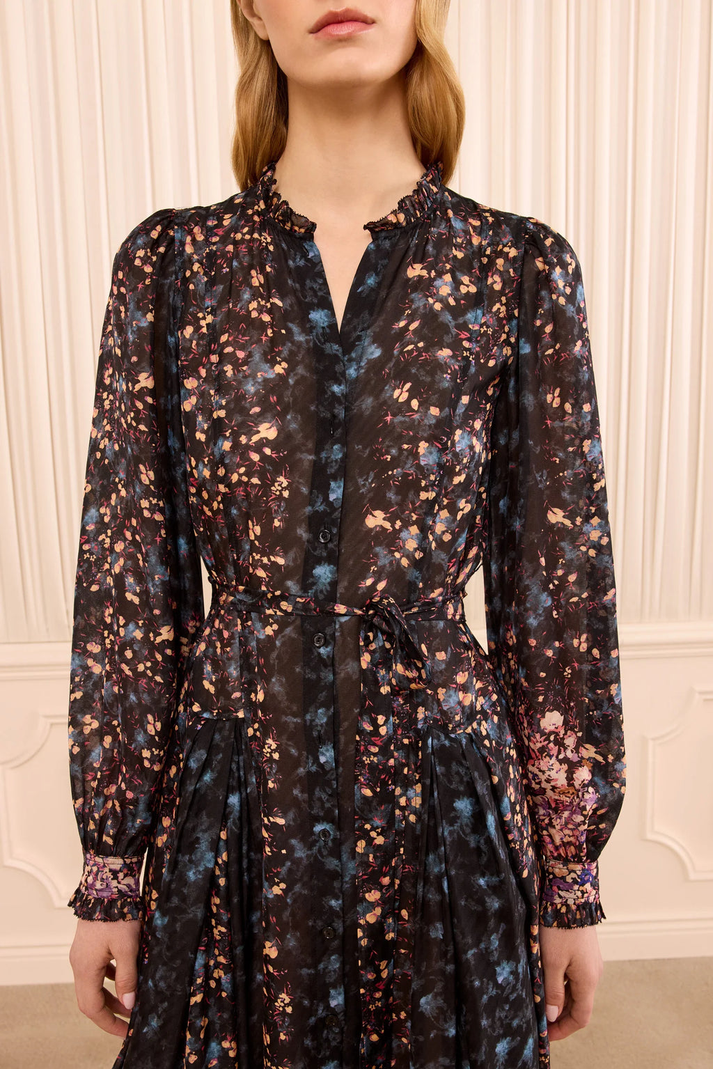 Ulla Johnson Tessa Silk Dress in Eclipse