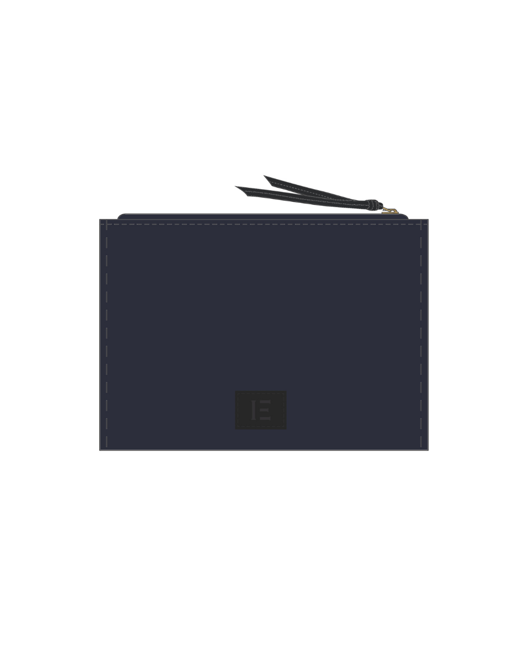 Inoui Editions Embroidered Dino Pouch