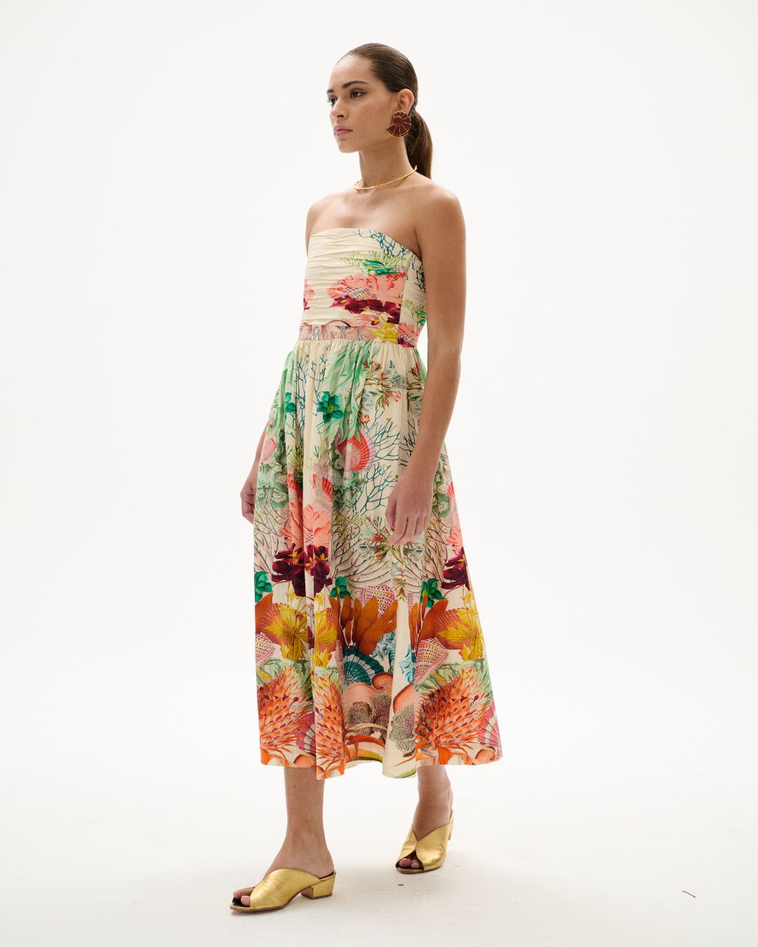 Carolina K Mana Dress in Sea Elements