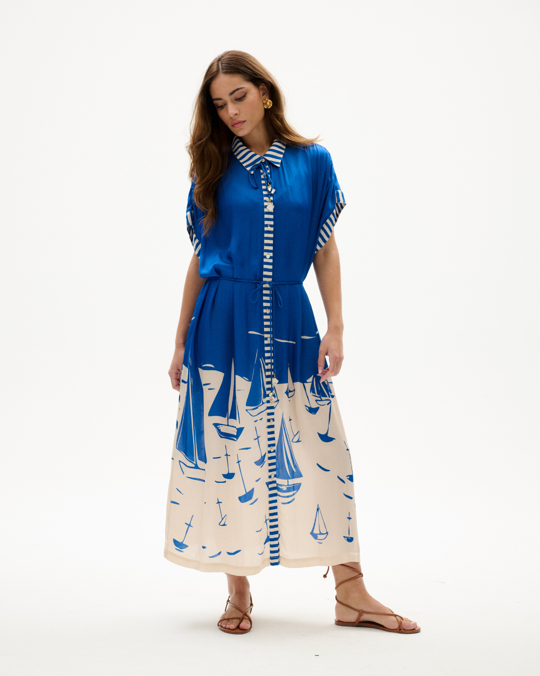 Carolina K Valerie Kaftan in Sailboats