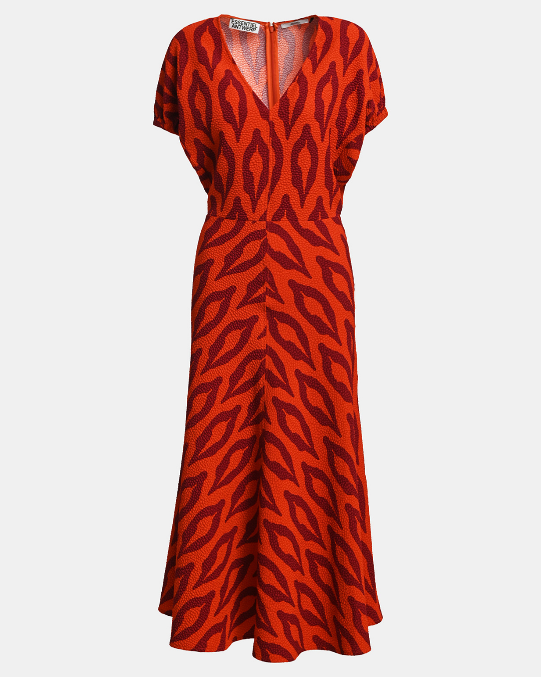 Essentiel Antwerp Komfortable Dress in Firestarter