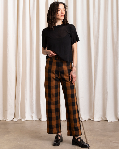 Ali Golden Fly-Front Pant