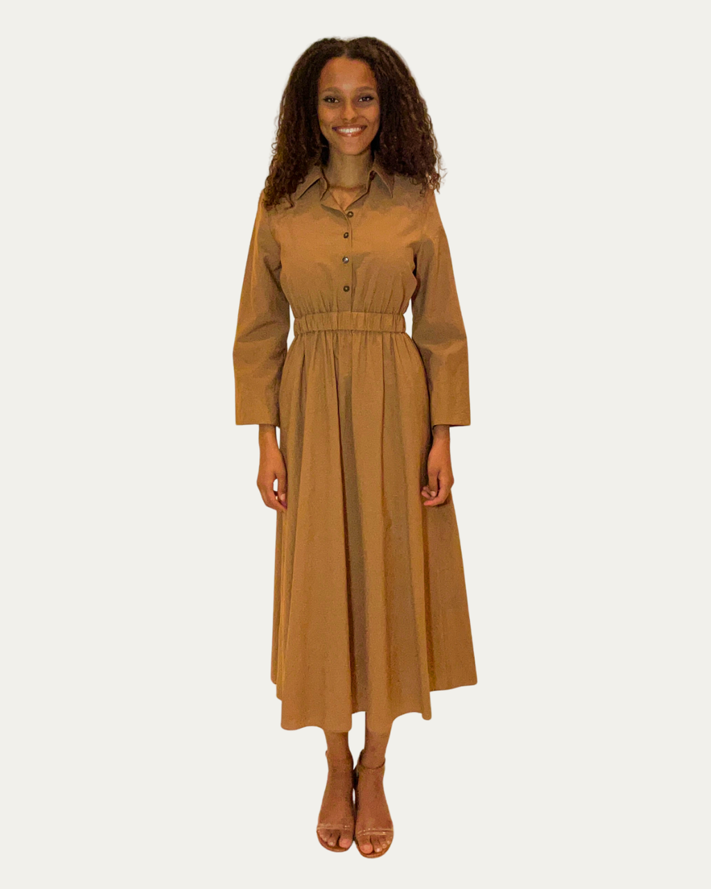 No.6 Crosby Dress in Tan