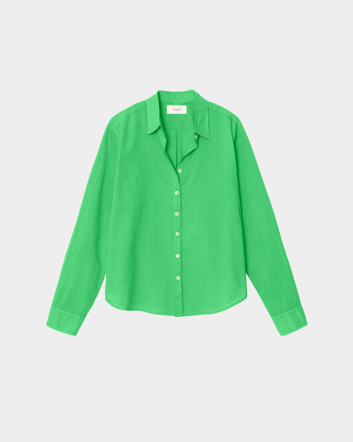 XiRENA Bowie Shirt in Green Leaf