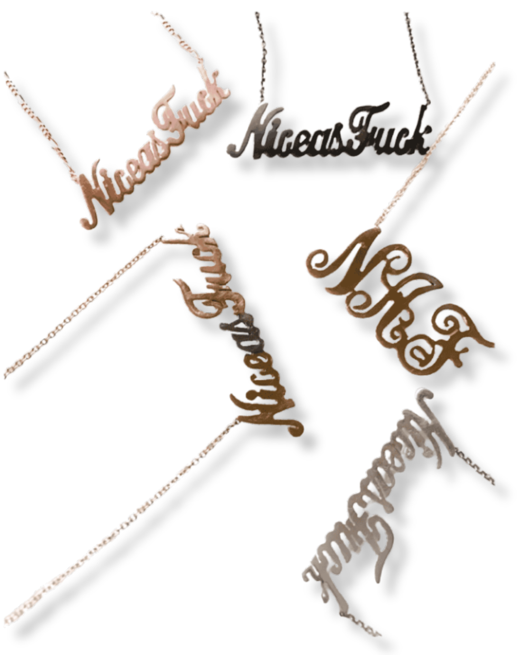 Pade Vavra Nice As Fuck Necklace