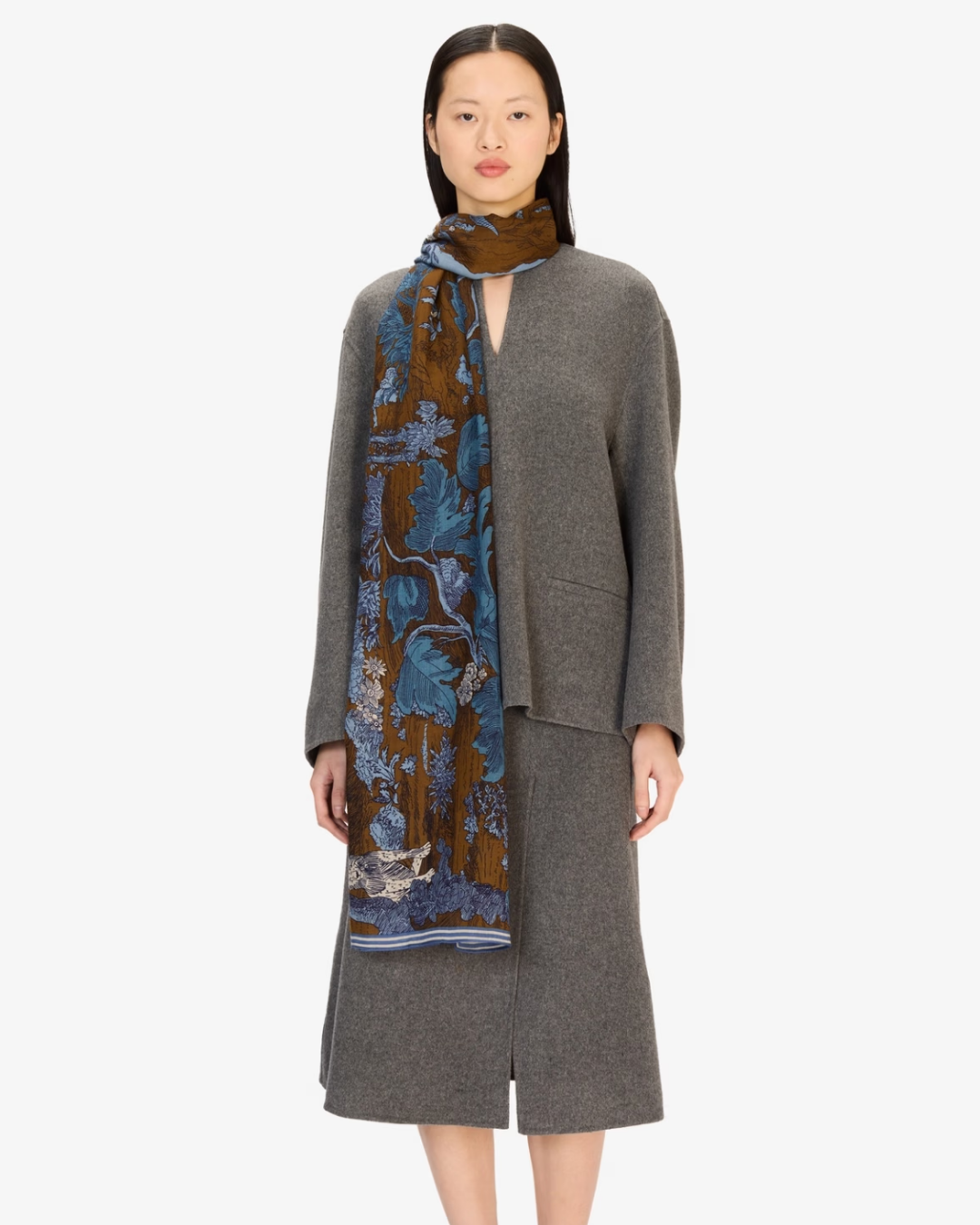 Inoui Editions Histoire Scarf in Blue