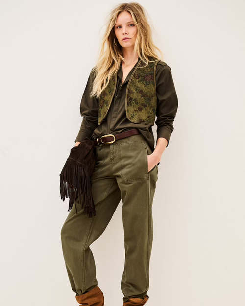 Ba&sh Cocy Pants in Kaki