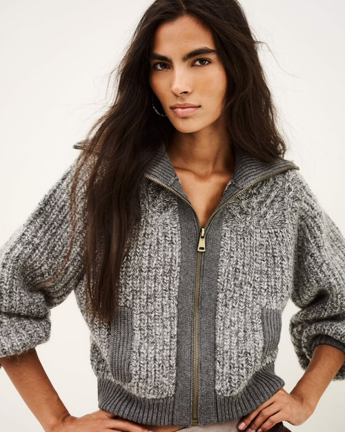 Ba&sh Rabel Cardigan in Grischine