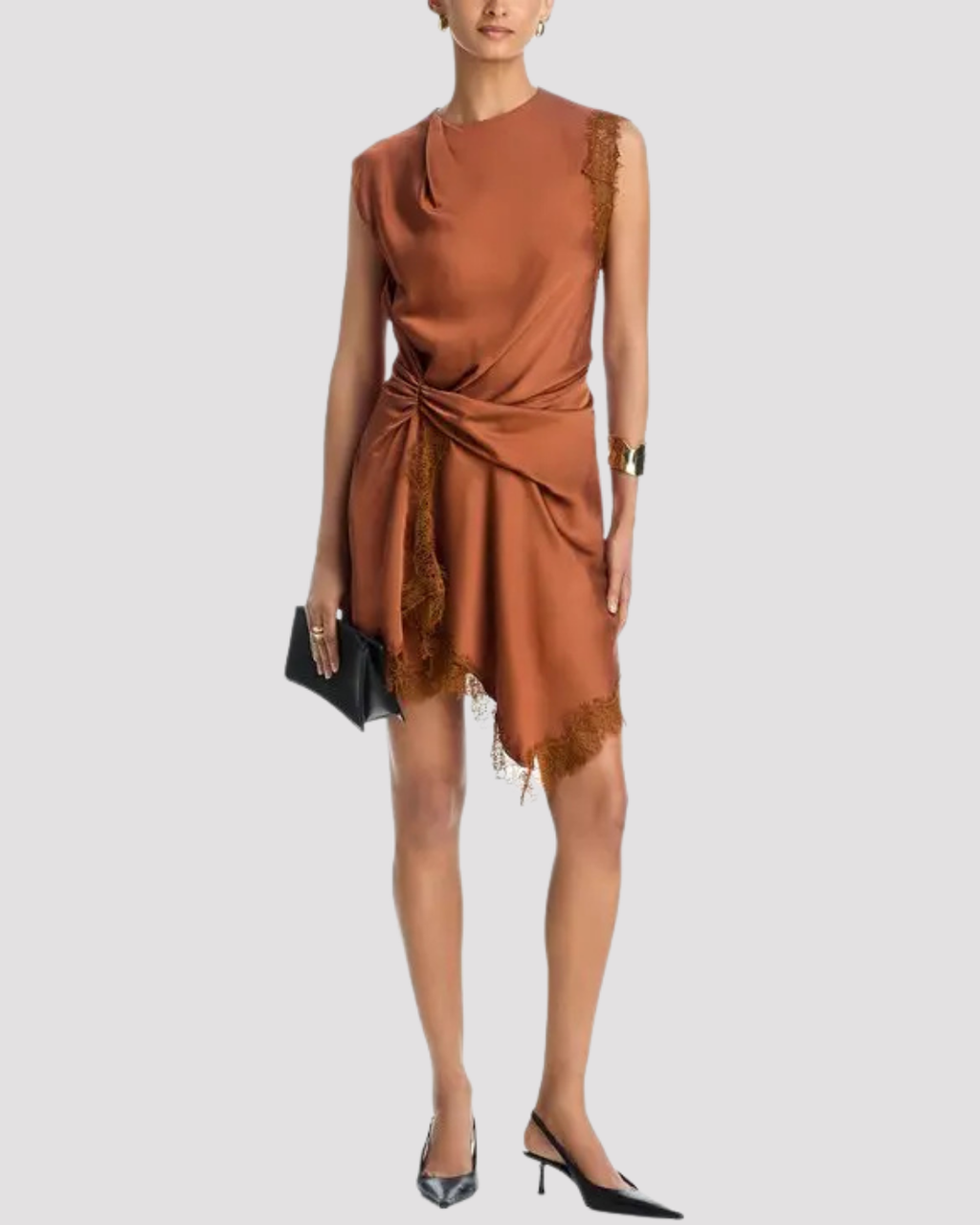A.L.C. Dion Dress in Light Chestnut