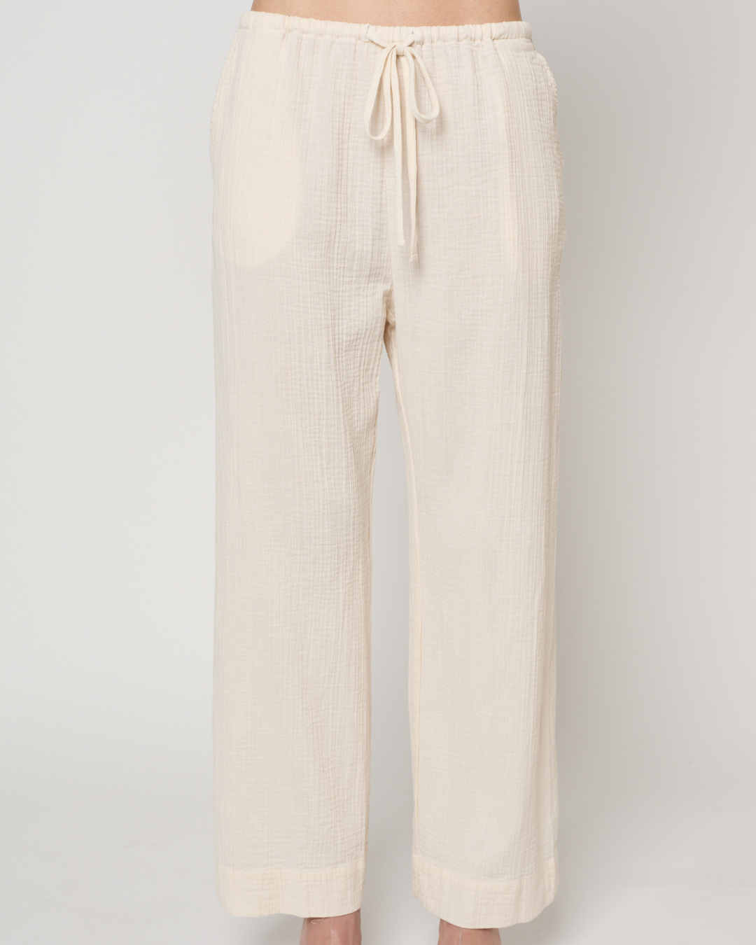 Atelier Delphine Drawstring Pant in Kinari