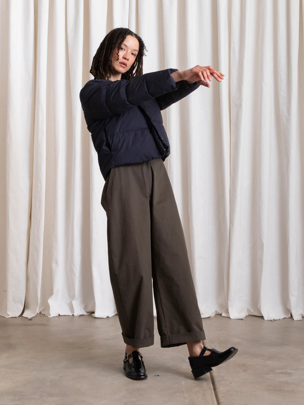 Ali Golden Puffer Jacket