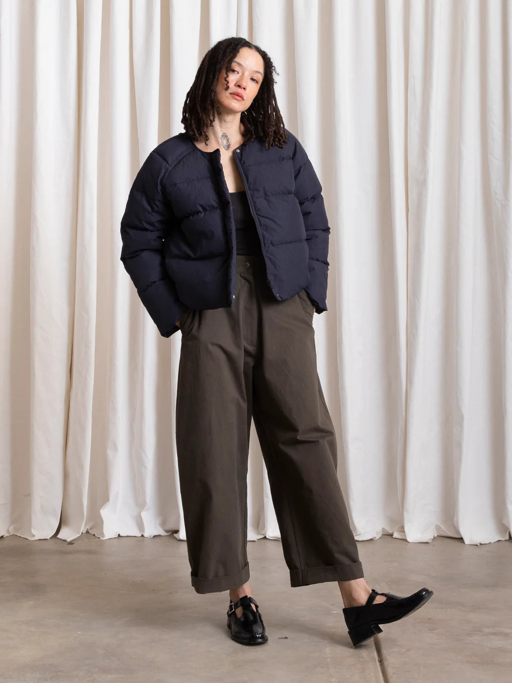 Ali Golden Puffer Jacket