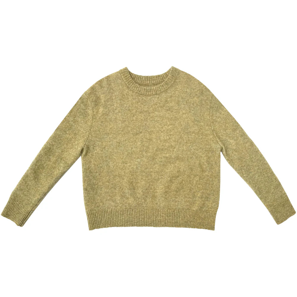 Ali Golden Oversized Mohair Pullover
