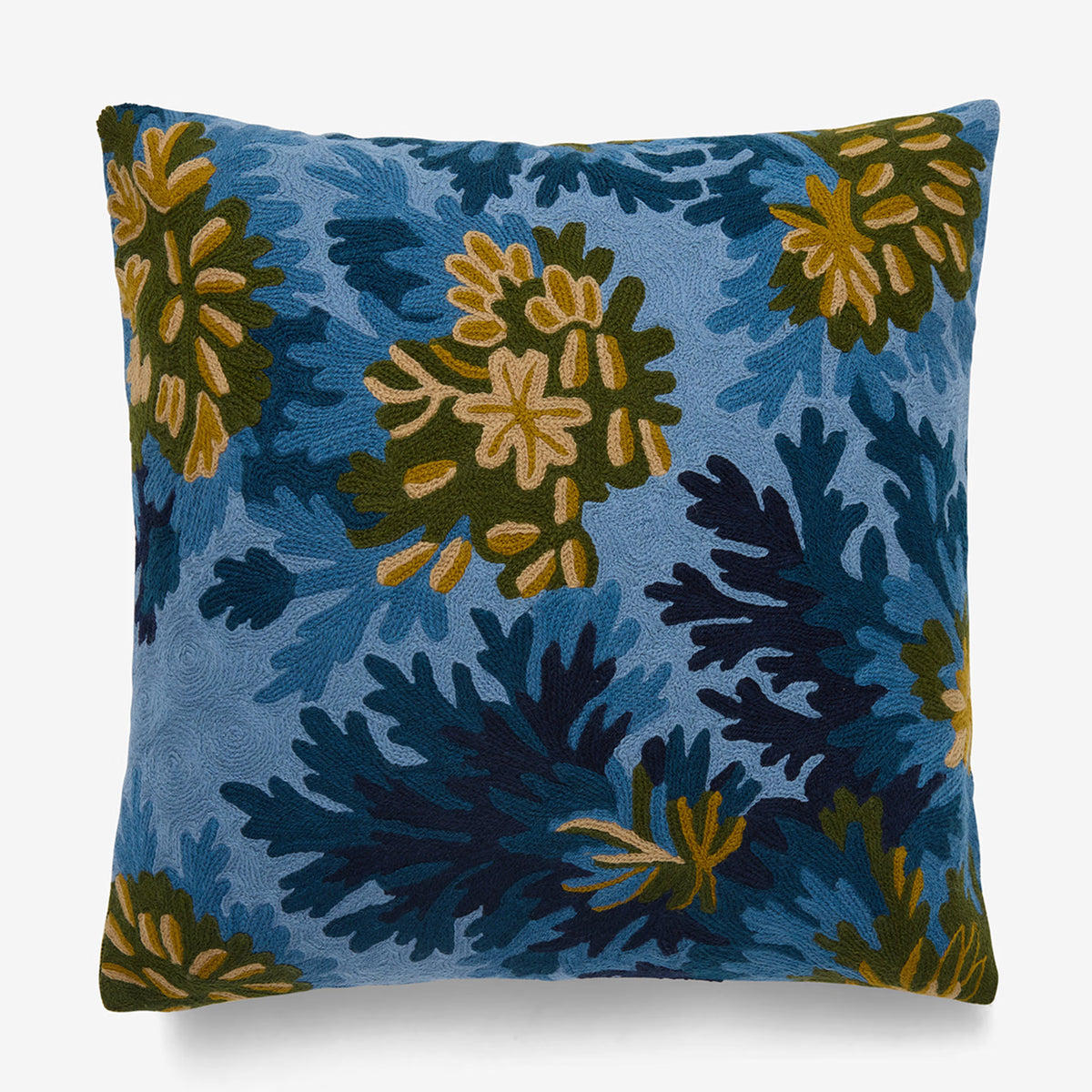 Inoui Editions Cushion Cover Fontainebleau in Blue