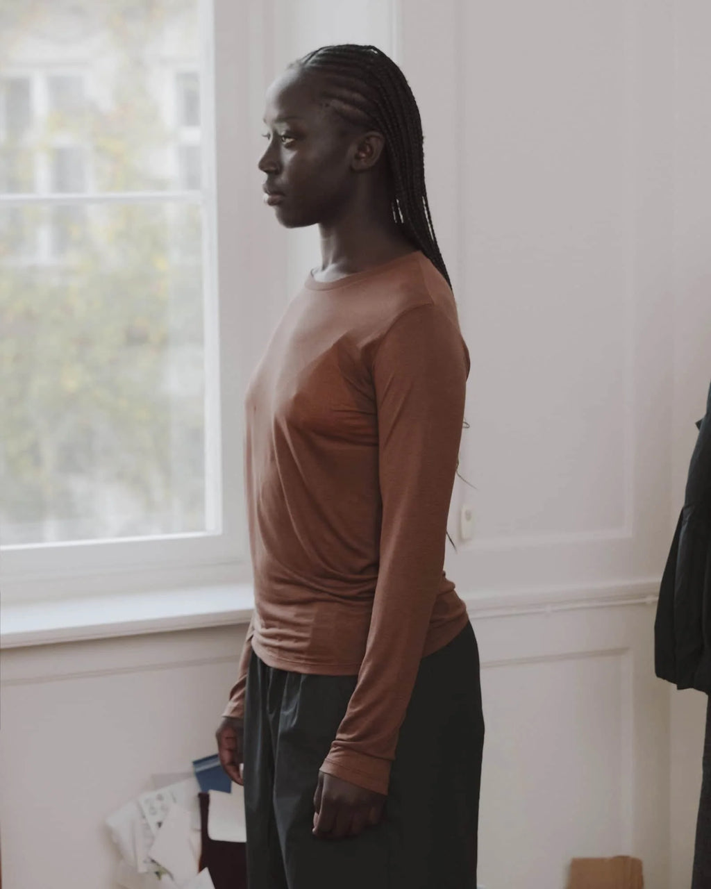 Baserange Long Sleeve Tee in Ocular