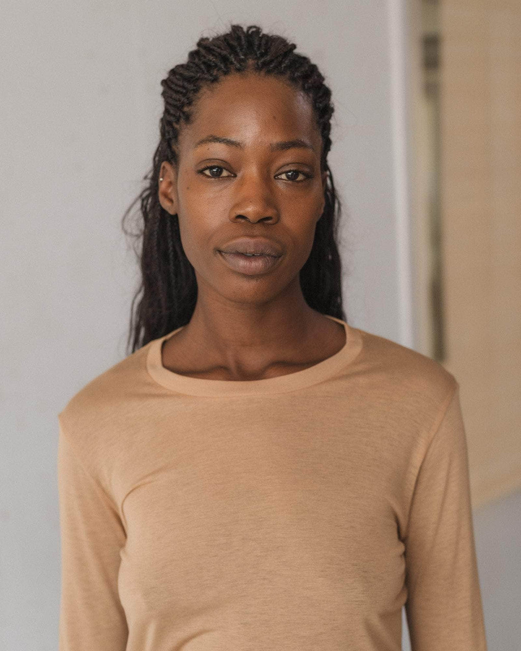 Baserange Long Sleeve Tee in Aural