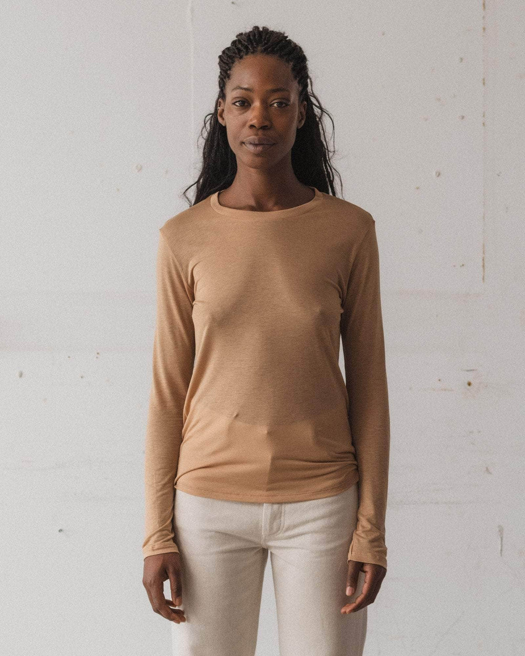 Baserange Long Sleeve Tee in Aural