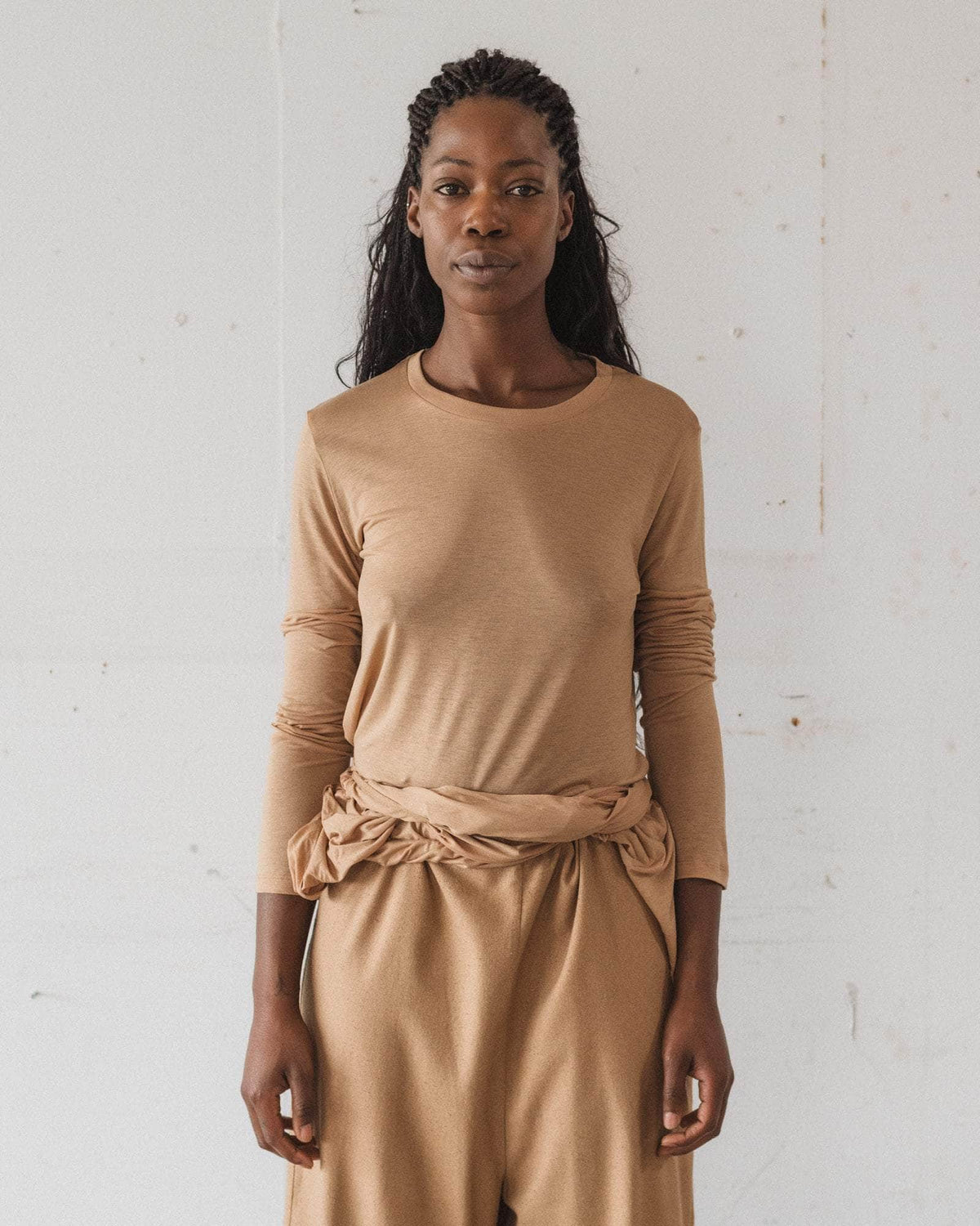 Baserange Long Sleeve Tee in Aural