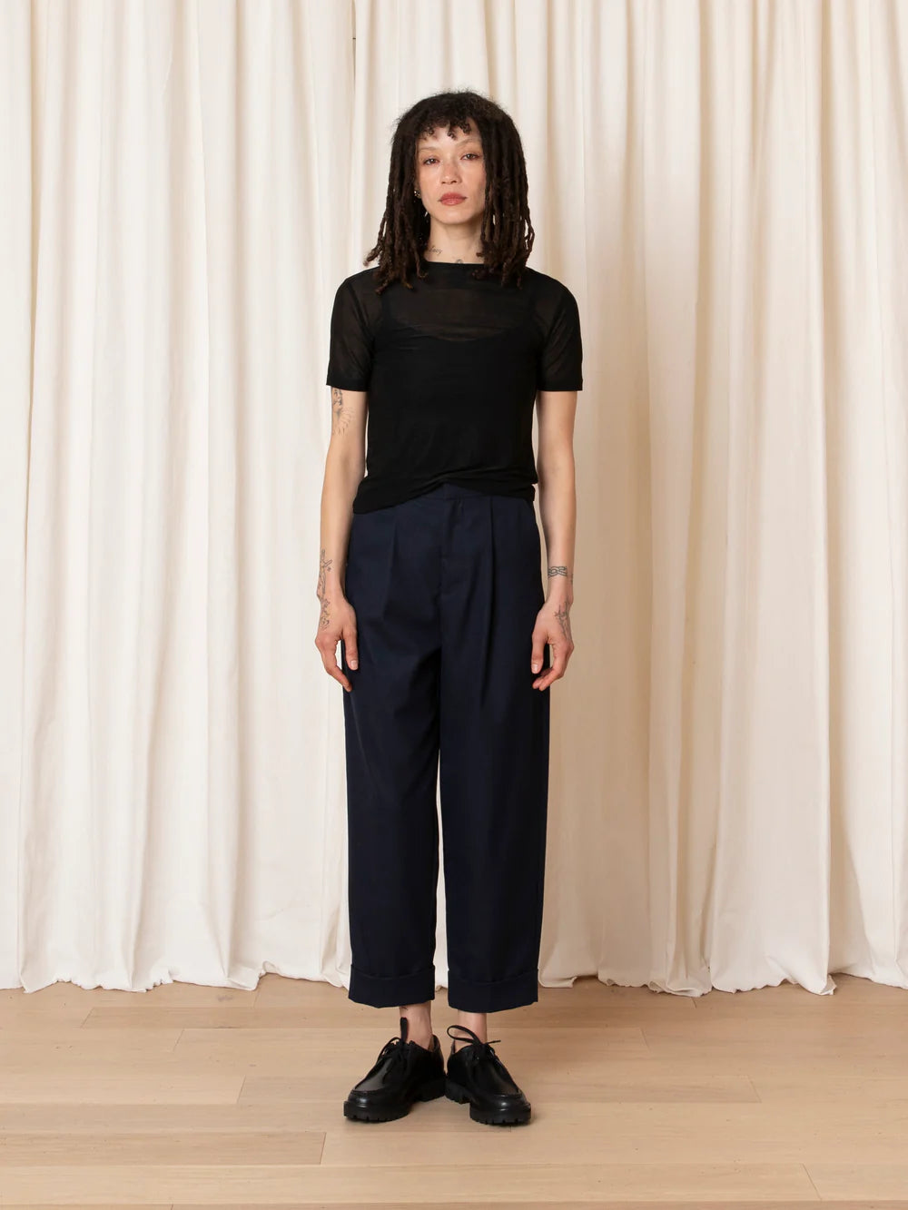 Ali Golden New Mesh T-Shirt in Black