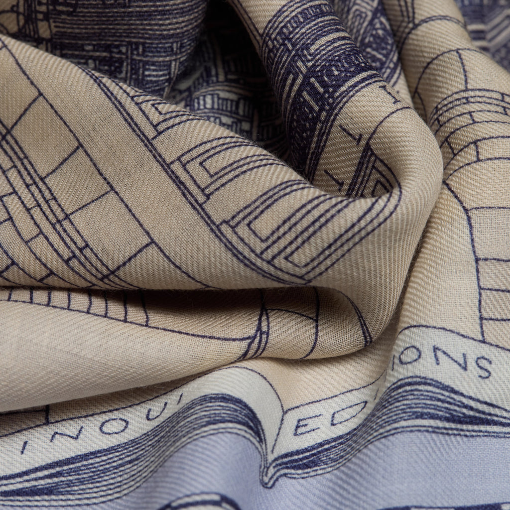Inoui Editions Scarf Vivienne in Grey
