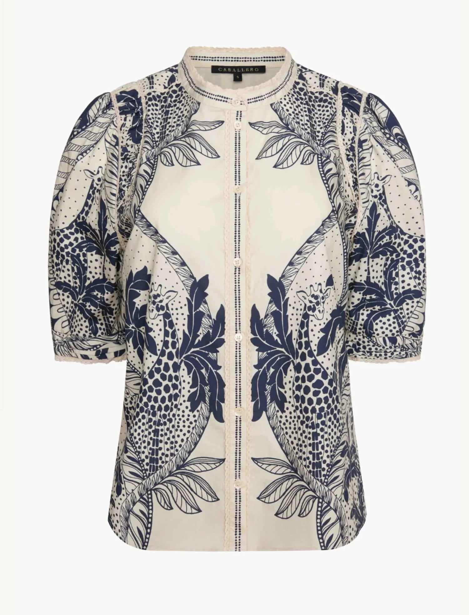 Caballero Erin Top in Ink Island