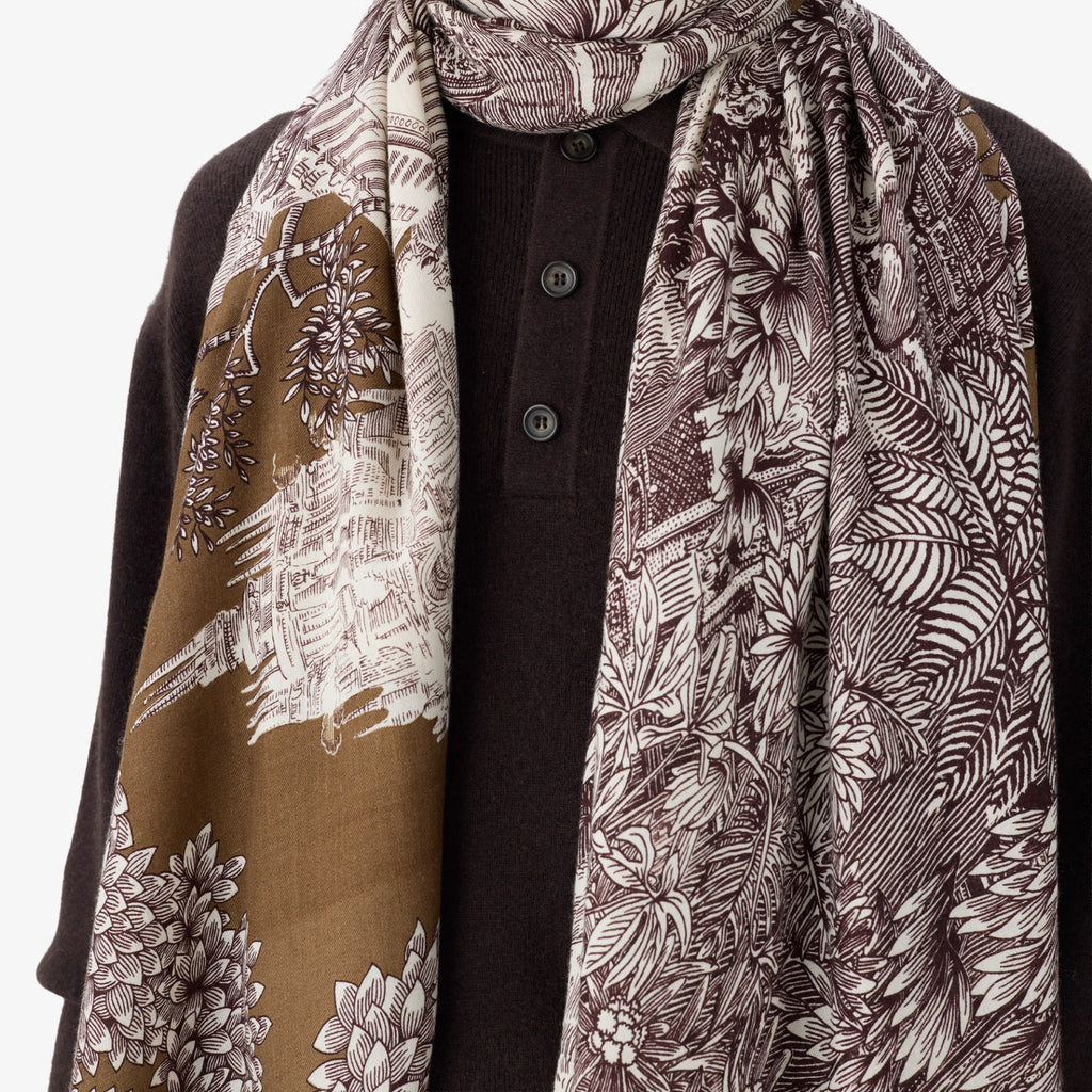 Inoui Editions Scarf Piranesi in Natural