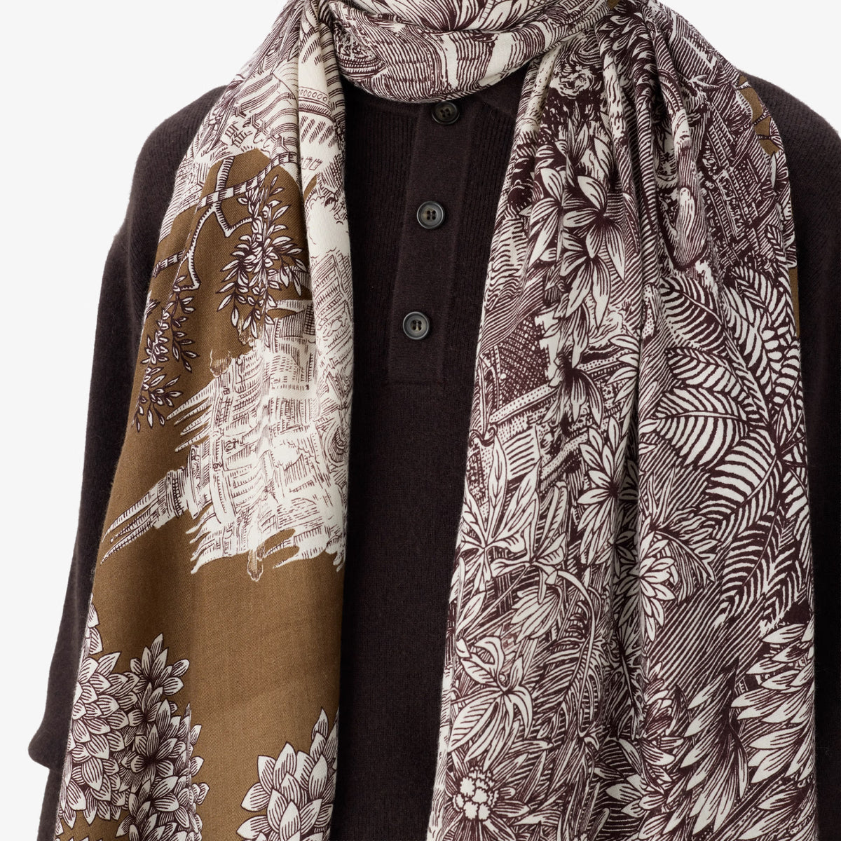Inoui Editions Scarf Piranesi in Natural